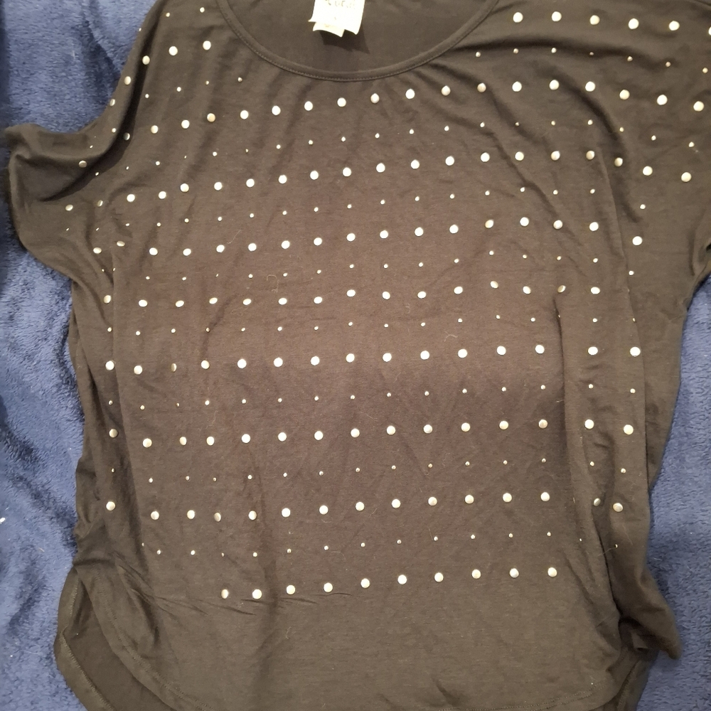 Vocal black blouse